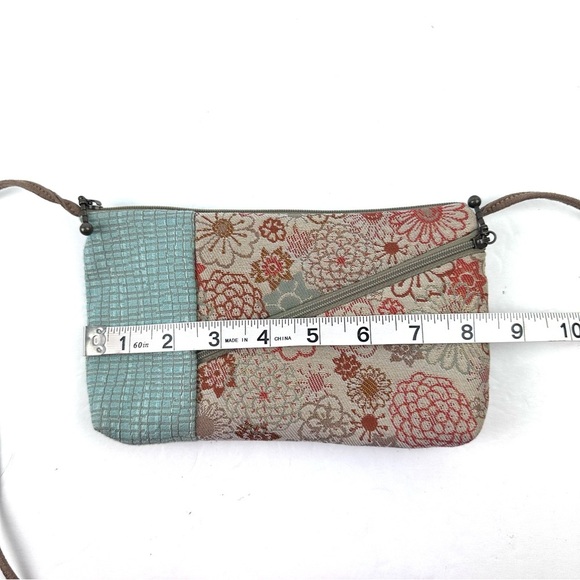 Maruca Tomboy Crossbody Bag Floral Tapestry Handbag Handmade Colorado Brand New - Picture 7 of 9